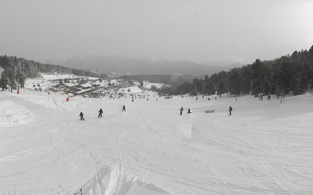 De la neige pour les vacances