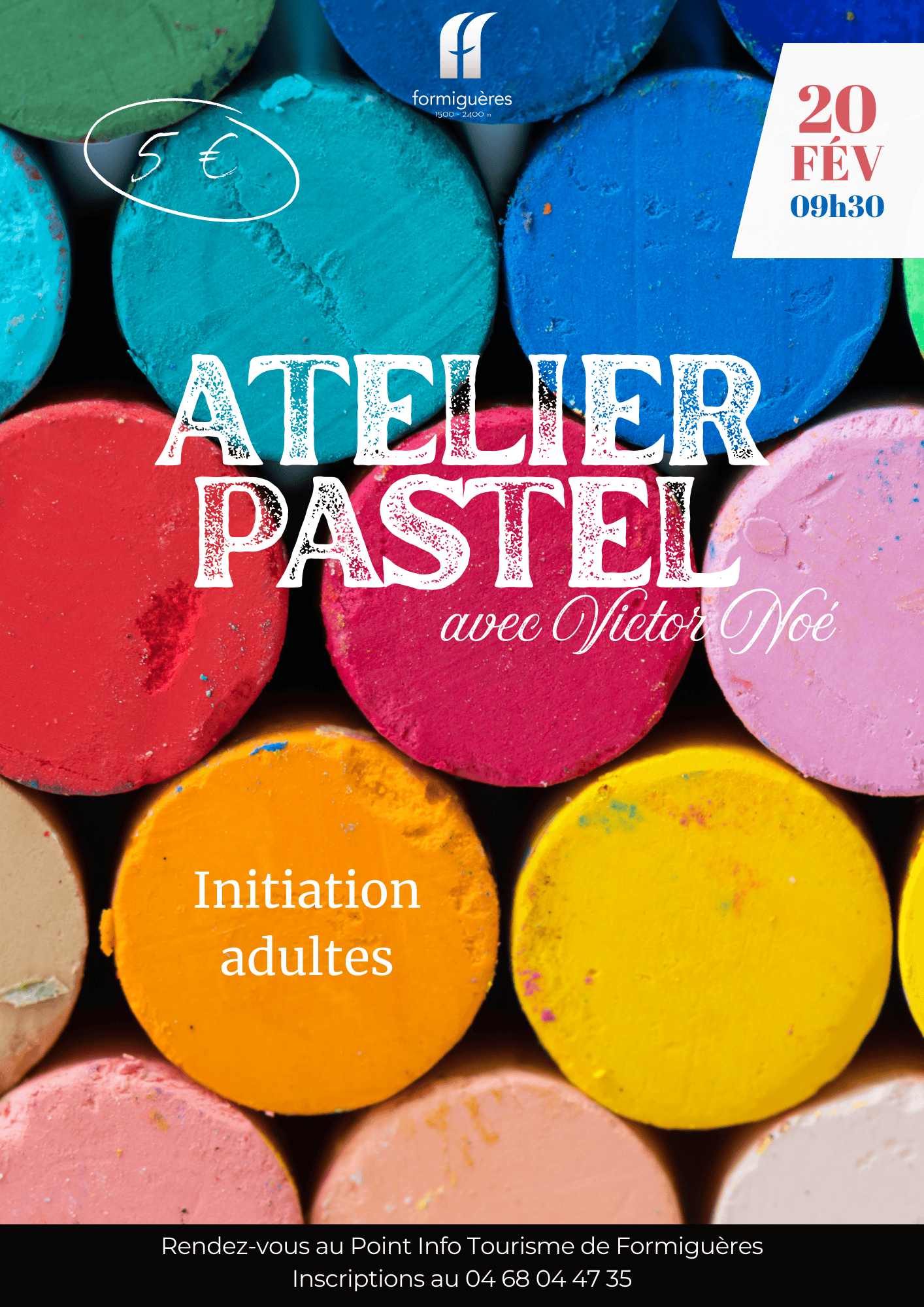 20.02 09h30 - Atelier pastel