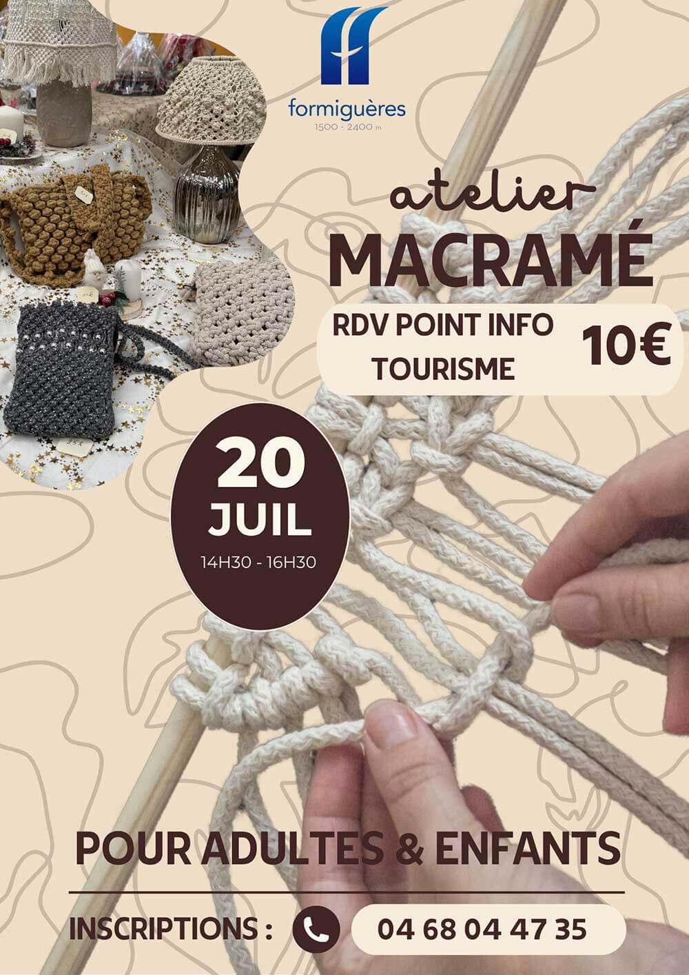 Atelier Macramé Formigueres Atelier Macramé Formigueres