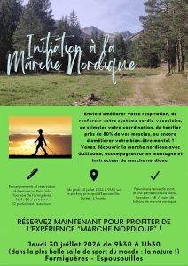 Initiation à la Marche Nordique