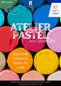 Atelier Pastel, initiation enfants