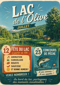 Lac de L'olive en juillet - Capcir