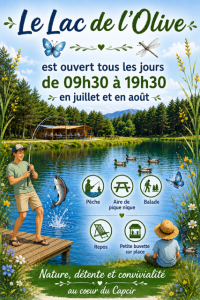 Lac de L'olive en juillet - Capcir